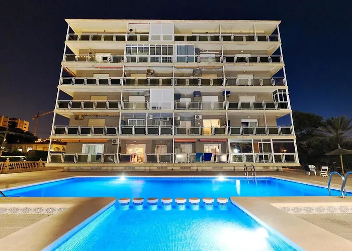 2 Garaje Y Piscina Junto Al Mar Apartamento *